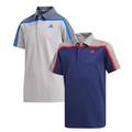 Junior Heathered Colourblock Polo